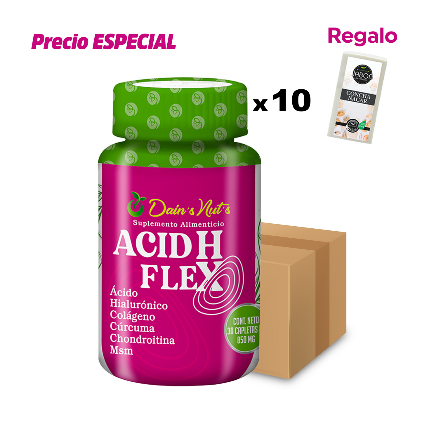 Acidhflex 10 pzs