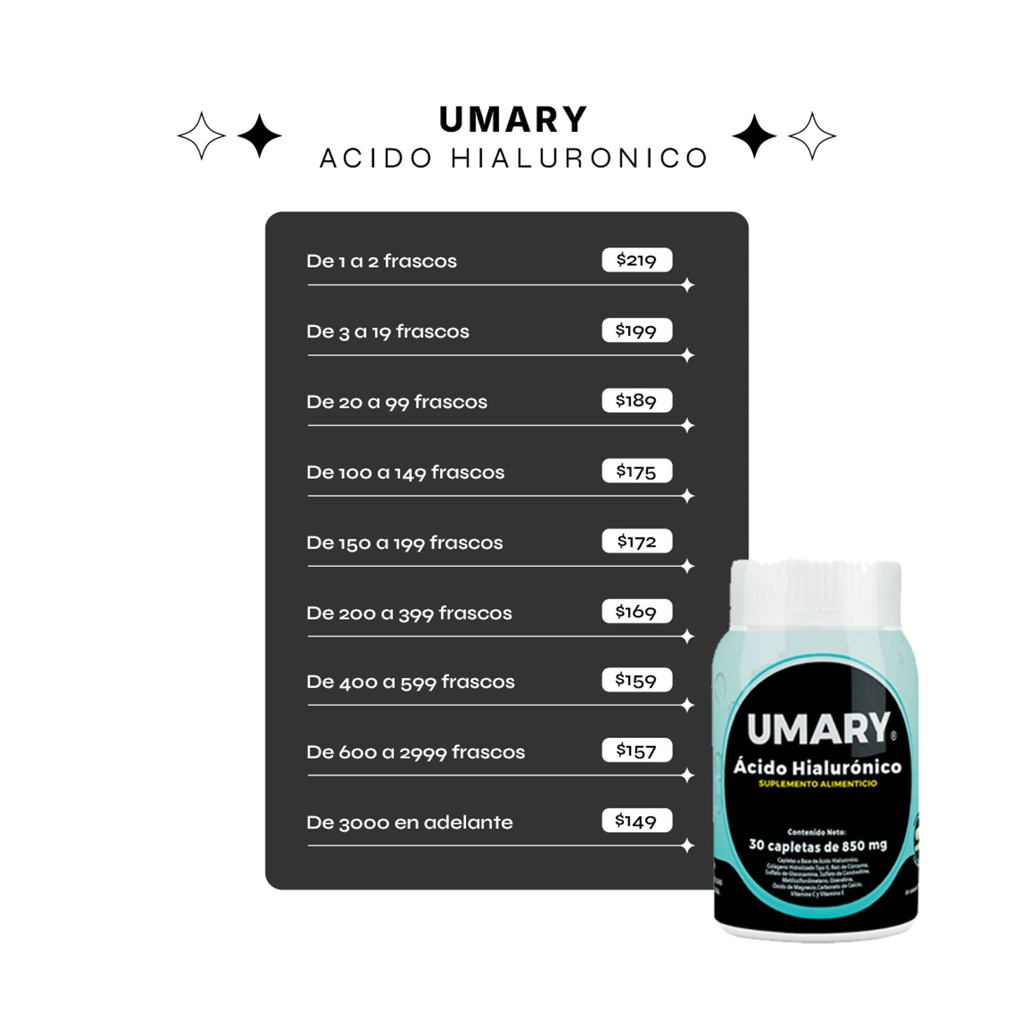 Ácido Hialurónico UMARY