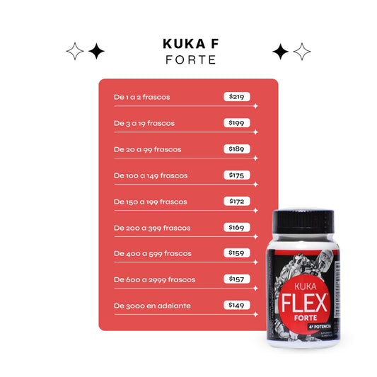 KukaF Rojo para apoyo natural a las articulaciones