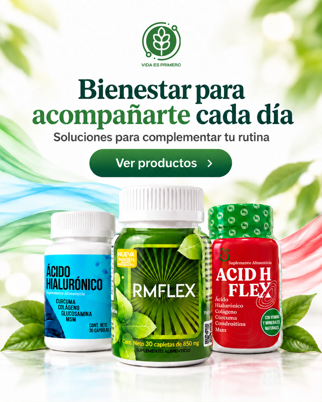 Vida es Primero con RMFLEX, SHANOVA y ACID H FLEX