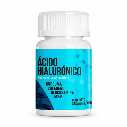 SHANOVA suplemento alimenticio de ácido hialurónico en frasco