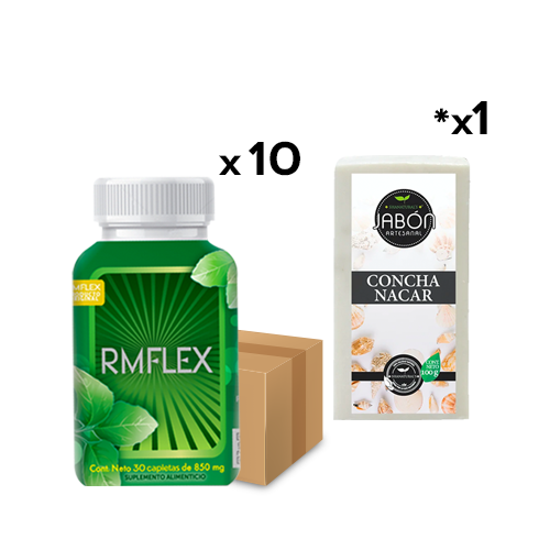 10 Frascos + 1 Jabon