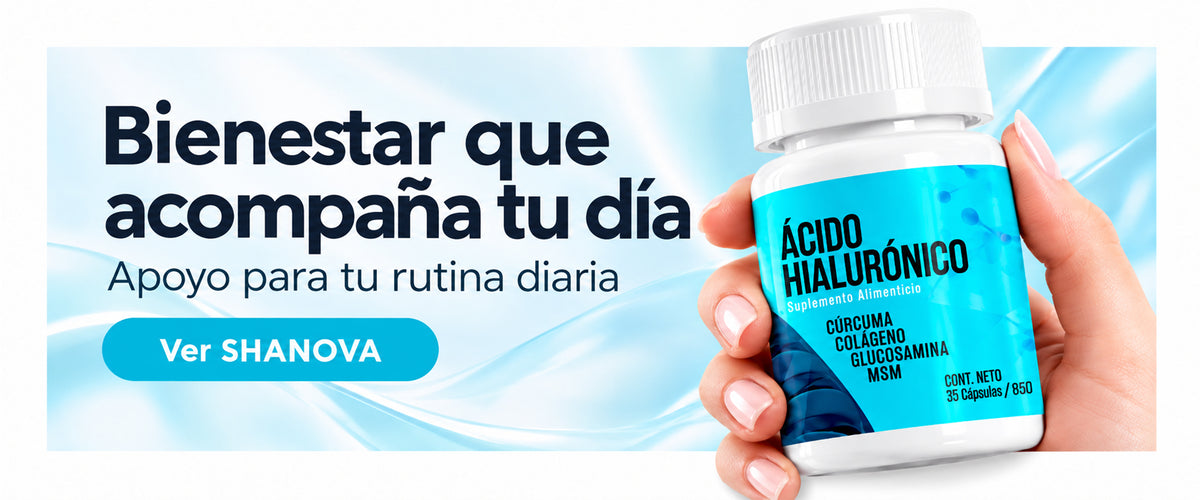 SHANOVA ácido hialurónico suplemento alimenticio