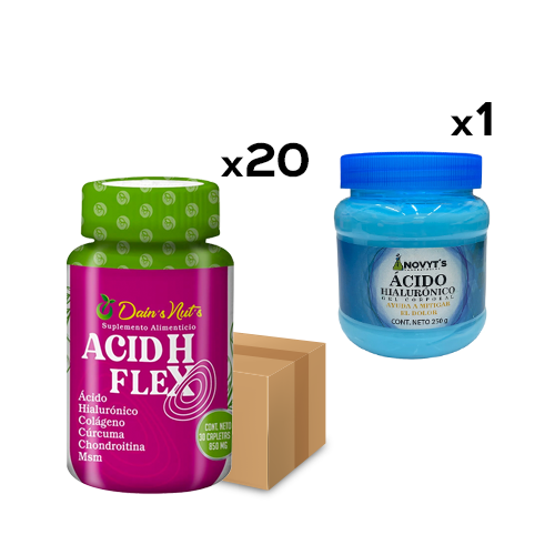 Promoción Febrero 20 Acidhflex + 1 gel corporal