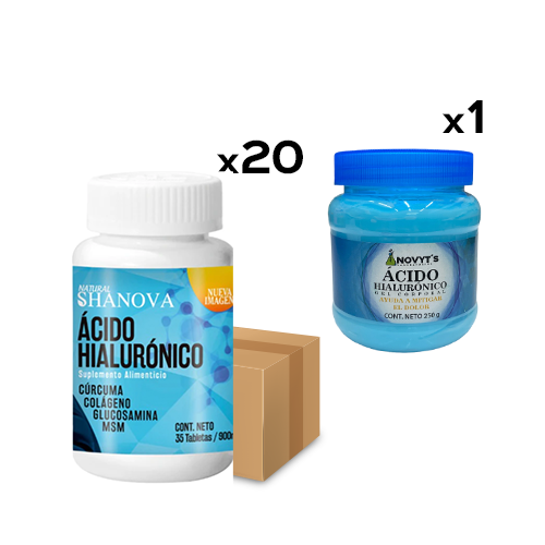 Promoción Febrero 20 Shanova + 1 gel corporal