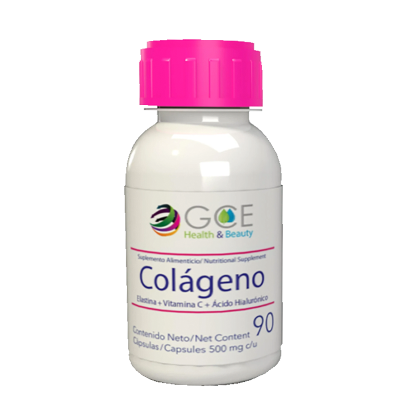Colágeno / 90 Cápsulas / 500 Mg.