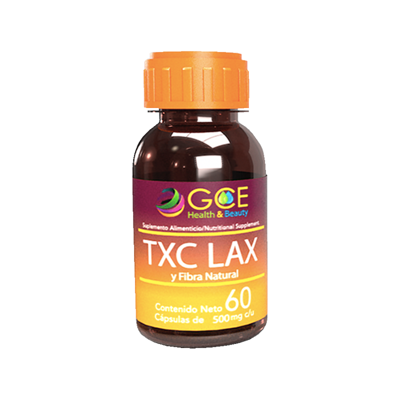 TXC (Laxante Natural) / 60 Cápsulas / 500 Mg.